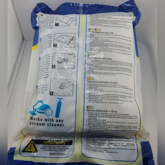 Vacuum Storage Bags 12 Pack Space Saver Vacuum Storage Bags - Picture 3 of 16